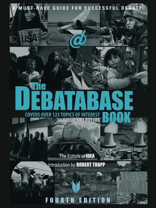 Title details for The Debatabase Book by Editors of IDEA - Available